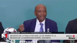 Incidents de la finale CAN 2025 : la CAF respecte la décision de la commission d’appel