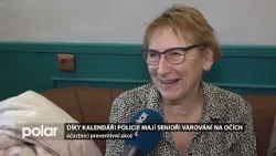 Policie rozdala seniorům preventivní kalendáře Policie rozdala seniorům preventivní kalendáře