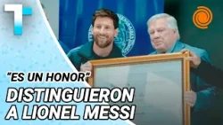 Messi received an honorary doctorate from the UBA before his farewell to the National Team