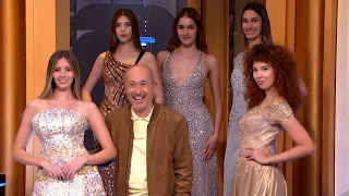 CLAUDIO COSANO COUTURE RUNWAY SHOW: METALLIC COLORS WITH TIMELESS DRESSES