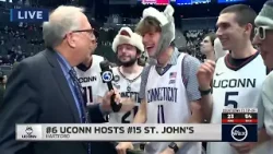 UConn vs. St. John's 2-25-26 pregame show segment #1
