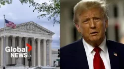 US Supreme Court justices divided over Trump's immunity case