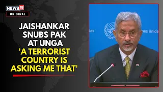 Jaishankar LIVE At UNGA:  Jaishankar’s Sharp Response To Pakistan Reporter At UNGA 2026 | News18
