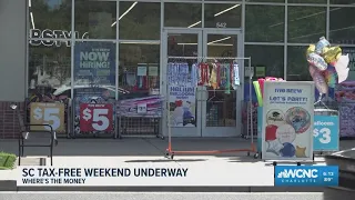 South Carolina enjoys tax free weekend sales