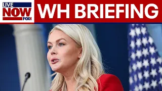 Karoline Leavitt holds briefing amid Iran conflict
