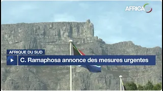 Afrique du Sud : Cyril Ramaphosa annonce des mesures contre les violences de genre