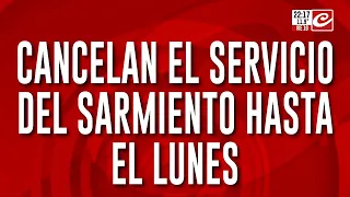 Caos total en el Oeste: cortaron el Tren Sarmiento por cuatro días y viajar es una verdadera odisea