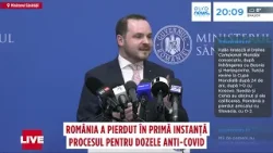 Ministrul Sănătății, Alexandru Rogobete: Suma din procesul Pfizer echivalează cu un spital regional