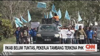 RKAB Belum Tuntas, Pekerja Tambang Terkena PHK