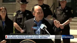 Rep. Langworthy in Elmira: "Our law enforcement officers are under attack"