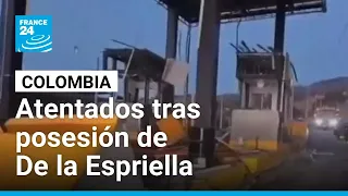 Atentados marcan inicio del Gobierno De la Espriella mientras EE. UU. ofrece apoyo millonario