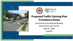 Встреча с жителями по поводу предлагаемых мер по снижению интенсивности дорожного движения на Про...