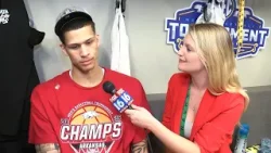 EXCLUSIVE: Trevon Brazile on the Hogs winning an SEC Tournament Championship EXCLUSIVE: Trevon Brazile on the Hogs winning an SEC Tournament Championship