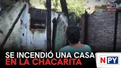Se incendió una casa en el barrio Chacarita Se incendió una casa en el barrio Chacarita