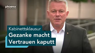 phoenix tagesgespräch mit Gordon Schnieder zur Kabinettsklausur | 26.08.26