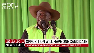DCP leader vows to unite the opposition behind one presidential candidate to improve Kenya.#ebrunews