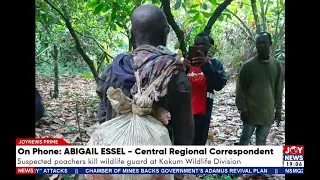 Suspected poachers kill wildlife guard at Kakum wlWildlife Division | JoyNews Prime