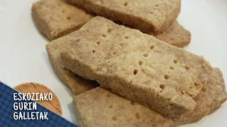 ERREZETA: Eskoziako gurin-galleta tradizionalak
