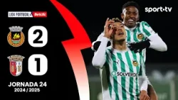 Resumo: Rio Ave 2-1 Braga - Liga Portugal Betclic | sport tv