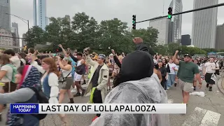 Lollapalooza Day 4: Tate McRae, Chainsmokers set to close out festival after rainy Saturday