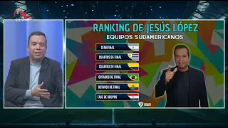 Jesús López’s World Cup predictions - South American group