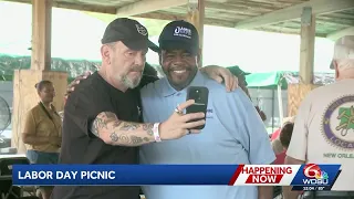 Annual AFL-CIO Labor Day Picnic brings SE Louisiana candidates out to campaign in the rain