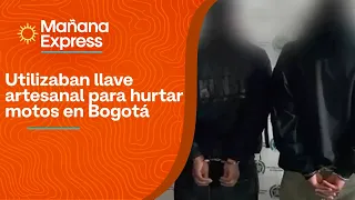 Using a makeshift key, criminals were able to unlock vehicles in Bogotá and flee in them