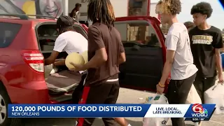 Lenora Chong Foundation distributes food to thousands in New Orleans