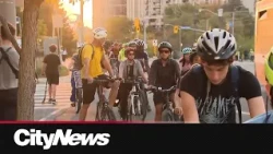 Toronto cyclists gather as Bloor bike lane removals set to begin