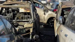 Multiple vehicles damaged, destroyed in Salt Lake City International Airport parking lot fire