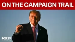 Trump stumps for Republican senate candidates as midterms near