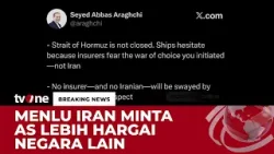 Menlu Iran Balas Ancaman Donald Trump | Breaking News Menlu Iran Balas Ancaman Donald Trump | Breaking News