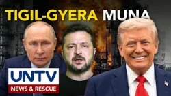 Trump, nagdeklara ng energy ceasefire sa pagitan ng Russia at Ukraine