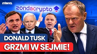 YOU'RE IN DEEP WATER! The Prime Minister's scathing remarks on the ZondaCrypto scandal