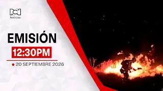 Emisión Noticias RCN 12:30 p.m. / domingo 20 de septiembre de 2026