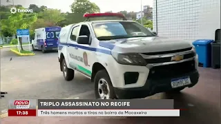 Three men shot to death in the Macaxeira neighborhood of Recife |#NovaGeral