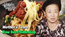 [ENG] Mother's Tears and Raw Beef Bibimbap [Korean Dining Table] | KBS WORLD TV 120131