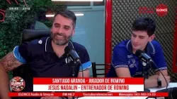 EL ONCE DEPORTIVO - SANTIAGO ARANDA - JUGADOR DE ROWINGJESUS NADALIN - ENTRENADOR DE ROWING