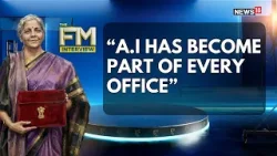 FM Nirmala Sitharaman Believes AI Will Boost Productivity & Transform the 'Orange Economy' | News18