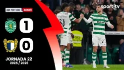 Resumo: Sporting 1-0 Famalicão - Liga Portugal Betclic | sport tv