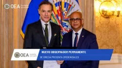 OEA News: Nuevo Observador Permanente de Grecia presenta credenciales.16 de febrero de 2026.