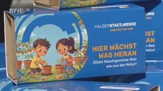 Where does vegetables come from? - Halberstadtwerke gives away vegetable seeds - RFH aktuell