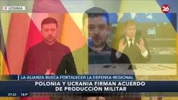 ? Polonia y Ucrania firman acuerdo de producción militar