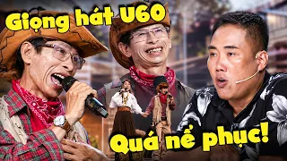 ÔNG CHÚ U60 đam mê ca hát trình diễn "TÓE LỬA" ĐAM MÊ khiến giám khảo xem mà NỔI DA GÀ | THVL