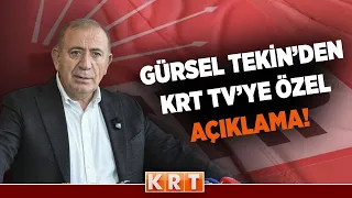 Gürsel Tekin: "Our headquarters can exercise whatever will it chooses after October."