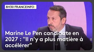Marine Le Pen, Jordan Bardella, pensions... Sébastien Chenu on the franceinfo 8:30 a.m. show
