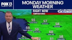 Tampa weather | Monday morning forecast