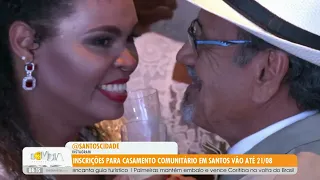 Registration for Community Wedding in Santos open until August 21 - 7/23/2026