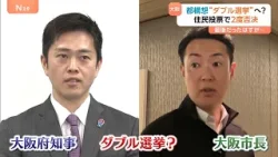 「民意を愚弄している」知事・市長の“大阪ダブル選”意向に波紋広がる　都構想の３度目住民投票ねらいに他党は「大義が全くありません」　大阪の人の反応は…（2026年1月14日）