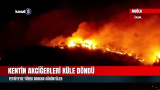 The City's Lungs Reduced to Ash! Heartbreaking Scenes in Fethiye